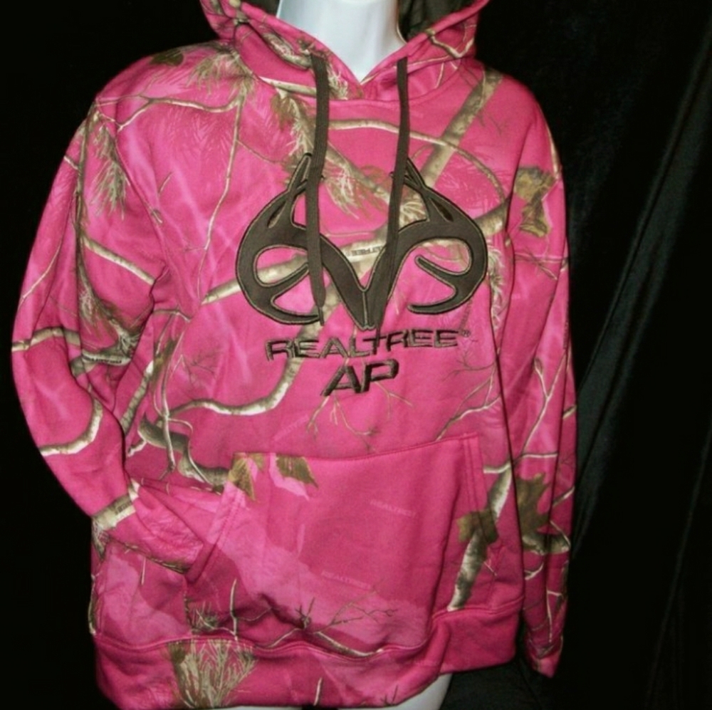 Real Tree PINK hoodie - Picture 3 of 6